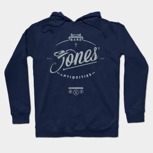 Jones' Rare Antiquities - silver Hoodie